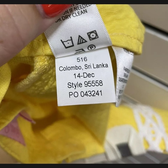 Lilly Pulitzer Liza Shorts NWT Size 8 Sunglow - Picture 7 of 7